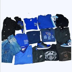 SHADES OF BLACK + BLUE
